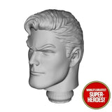 3D Printed Head: Superman Classic Comic V2 for WGSH 8" Action Figure (Flesh)