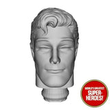 3D Printed Head: Superman Classic Comic V4 for WGSH 8" Action Figure (Flesh)