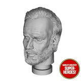 3D Printed Head: Planet of the Apes George Taylor for 8" Action Figure (Flesh)