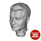 3D Printed Head: Clark Kent (Smirking) George Reeves for WGSH 8" Figure (Flesh)