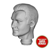 3D Printed Head: Superman George Reeves V2 + Decal for WGSH 8" Figure (Flesh)