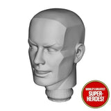 3D Printed Head: Iceman Spider-Friends Version for WGSH 8" Action Figure (Ice Blue)