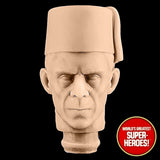 3D Printed Head: Boris Karloff as Universal Monsters Imhotep for 8" Figure (Flesh)