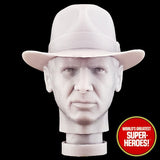 3D Printed Head: Indiana Jones Harrison Ford for 8" Action Figure