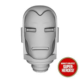 3D Printed Head: Iron Man Centurion Version for WGSH 8" Action Figure