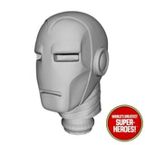 3D Printed Head: Iron Man Classic Version for WGSH 8" Action Figure (Yellow)