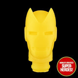 3D Printed Head: Iron Man Horned Helmet Version for WGSH 8" Action Figure (Yellow)