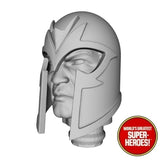 3D Printed Head: Magneto Classic Comic Version for WGSH 8" Action Figure