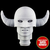 3D Printed Head: Mighty Mightor by Hanna Barbera for WGSH 8" Action Figure