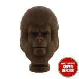 3D Printed Head: Planet of the Apes Conquest Galen/Chimp for 8" Action Figure (Brown)