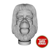 3D Printed Head: Planet of the Apes Conquest Orangutan for 8" Action Figure (Orange)