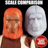 3D Printed Head: Planet of the Apes Conquest Orangutan for 8" Action Figure (Ginger)