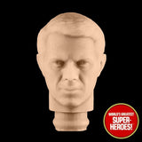 3D Printed Head: Steve McQueen for 8" Action Figure (Flesh)