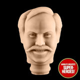 3D Printed Head: Harry Mudd for Star Trek 8" Action Figure (Flesh)