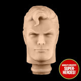 3D Printed Head: Superman Fleischer Studios + Decal for WGSH 8" Action Figure (Flesh)