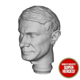 3D Printed Head: Sherlock Holmes & Dr. John Watson for 8" Action Figure (Flesh)