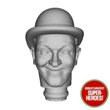 3D Printed Head: Stan Laurel & Oliver Hardy for WGSH 8" Action Figure (Flesh)