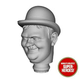 3D Printed Head: Stan Laurel & Oliver Hardy for WGSH 8" Action Figure (Flesh)