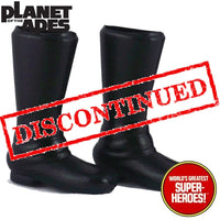 Planet of the Apes: General Toed Black Boots Retro for 8” Action Figure