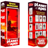 Planet of the Apes: Bruce McDonald Custom Box For 8” Action Figure