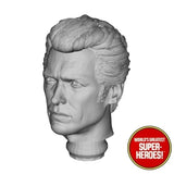 3D Printed Head: Clint Eastwood (Dirty Harry) for 8" Action Figure