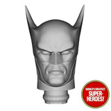 3D Printed Head: Batman 1st Appearance for WGSH 8" Action Figure (Black)