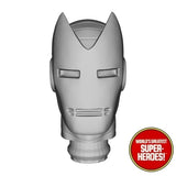 3D Printed Head: Iron Man Horned Helmet Version for WGSH 8" Action Figure