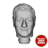 3D Printed Head: John Wayne (The Duke) for 8" Action Figure