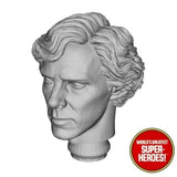 3D Printed Head: Sherlock Holmes & Dr. John Watson for 8" Action Figure