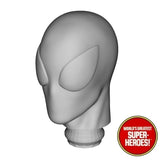 3D Printed Head: Spider-Man Black Costume for WGSH 8" Action Figure (Black)