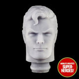 3D Printed Head: Superman Fleischer Studios + Decal for WGSH 8" Action Figure