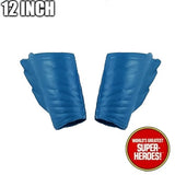 Magnetic Batman Replica Blue Gauntlets for WGSH 12” Action Figure