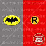 Batman & Robin 1978 Cartoon Vinyl Decal Emblem Sticker for WGSH 8" Figure