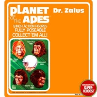 Planet of the Apes: Dr. Zaius Retro Blister Card For 8” Figure