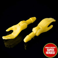 Dark Yellow Hands for Female Type 2 Retro Body 8” Action Figure