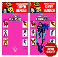 Mr. Fantastic WGSH Custom Kresge Card For 8” Action Figure