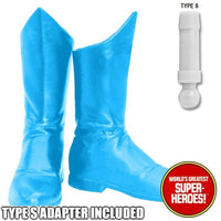 Superhero Batman Blue Molded Boots for Type S Male 8” Action Figure