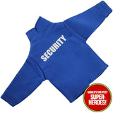 LJN Blue Security Jacket Retro for SWAT Rookies Emergency 8" Action Figure