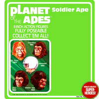 Planet of the Apes: Soldier Ape Retro Blister Card For 8” Figure